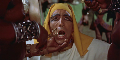 Christopher Lee in The Mummy